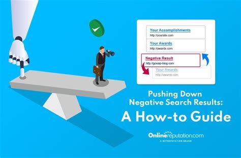 how to push down google search results|Pushing Down Negative Search Results: A How.